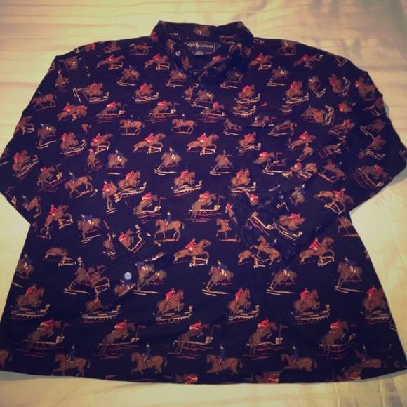 Ralph Lauren Tops - Vintage Ralph Lauren Equestrian Polo
